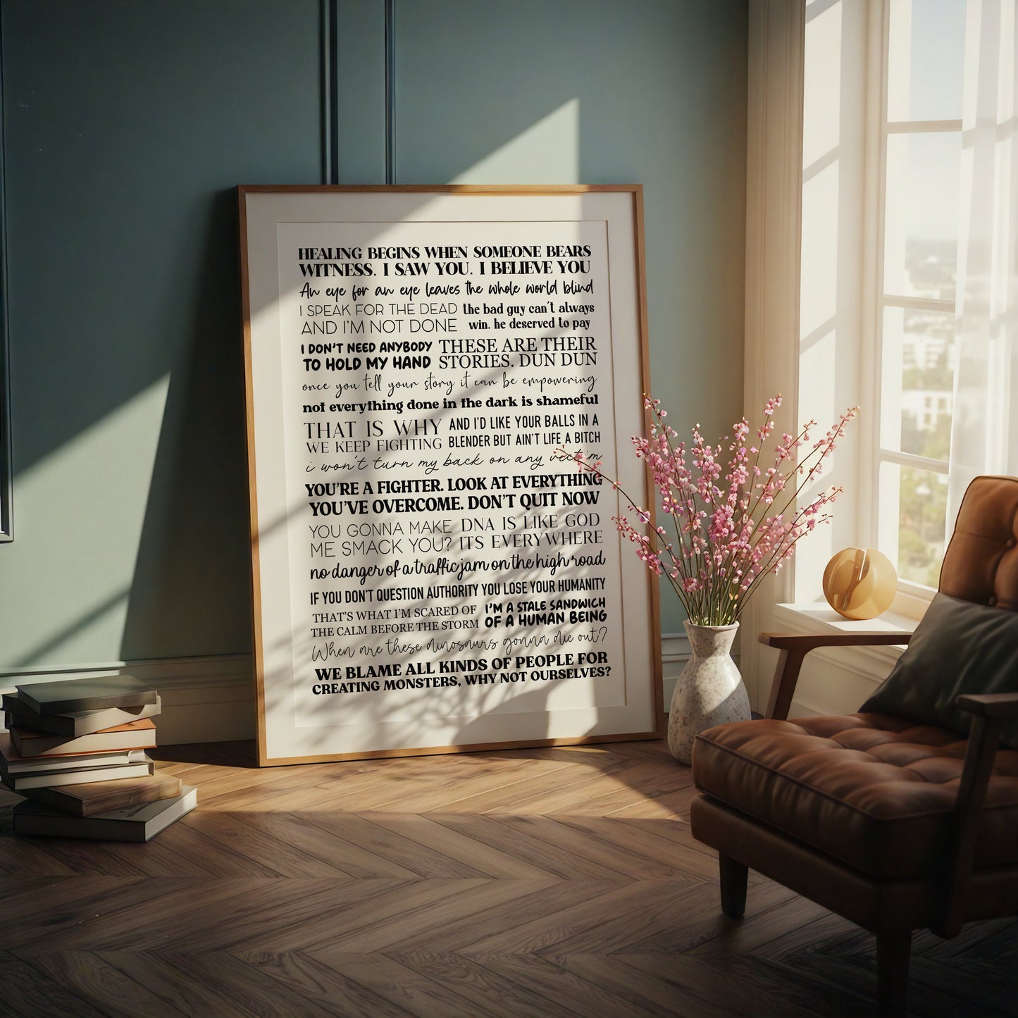 Law and Order: SVU Quotes Print