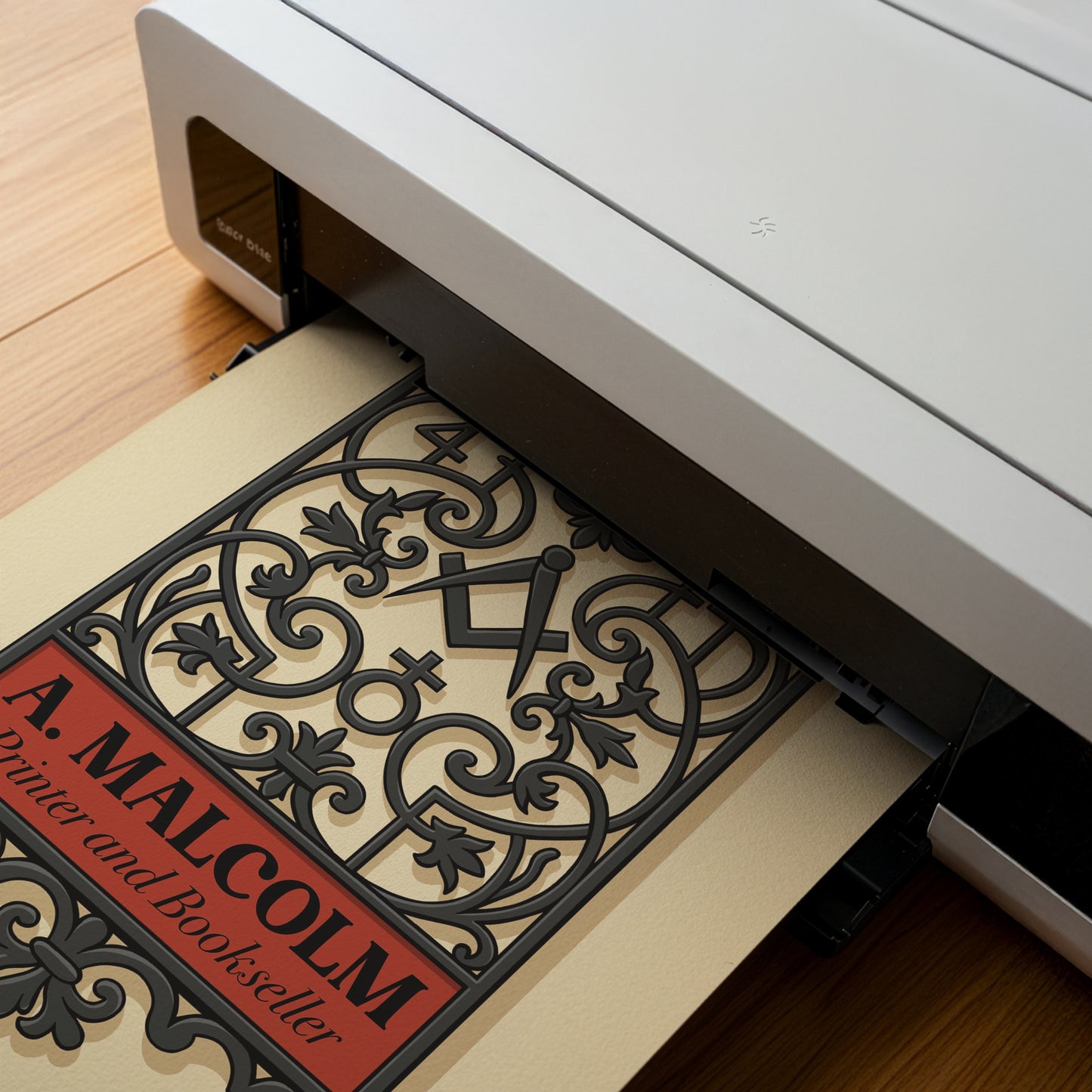 Outlander - A. Malcolm/Jamie’s Shop Print