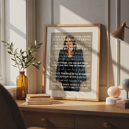 Olivia Benson Quotes Print