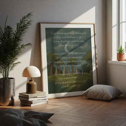 Outlander - The Skye Boat Song Print
