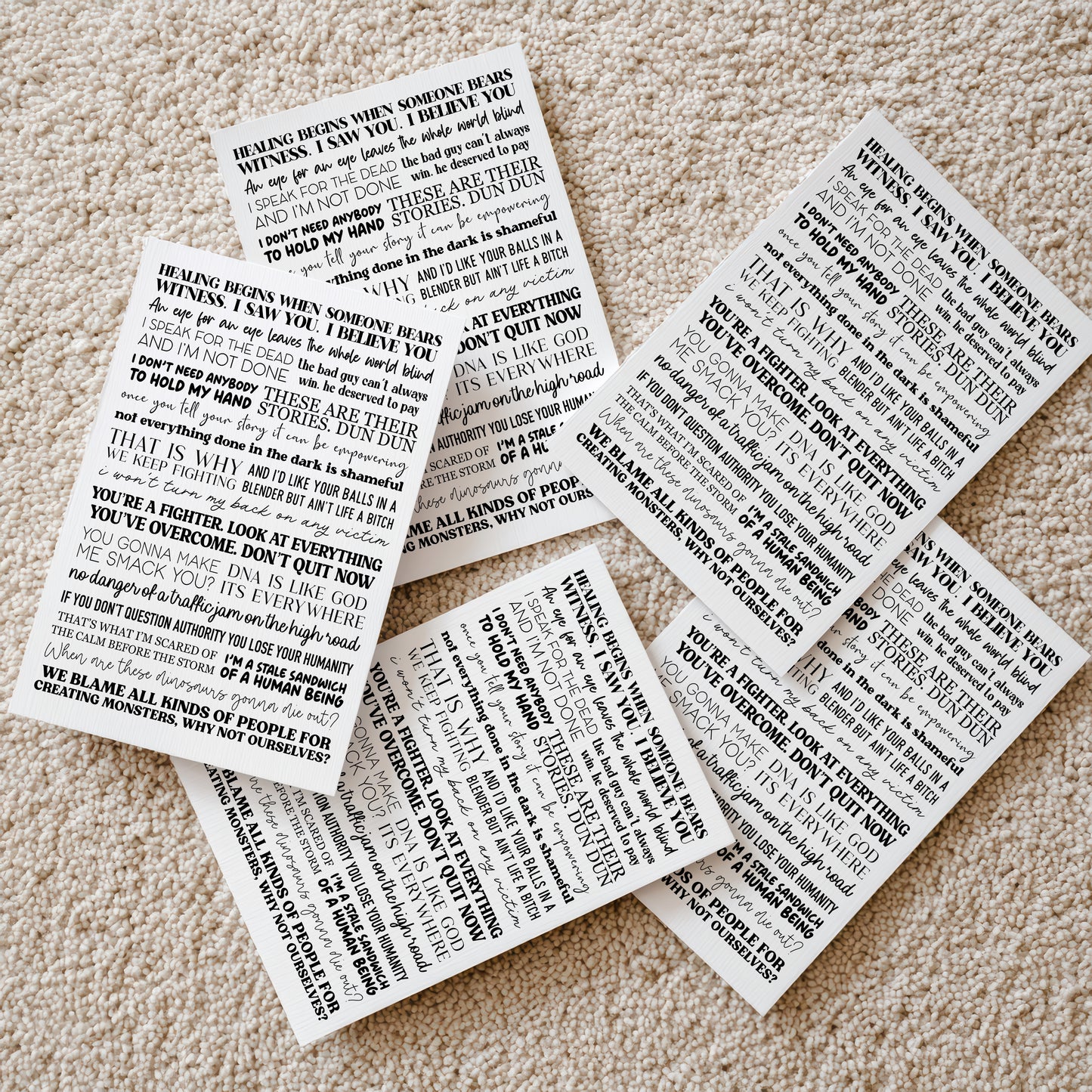 Law and Order: SVU Quotes Print