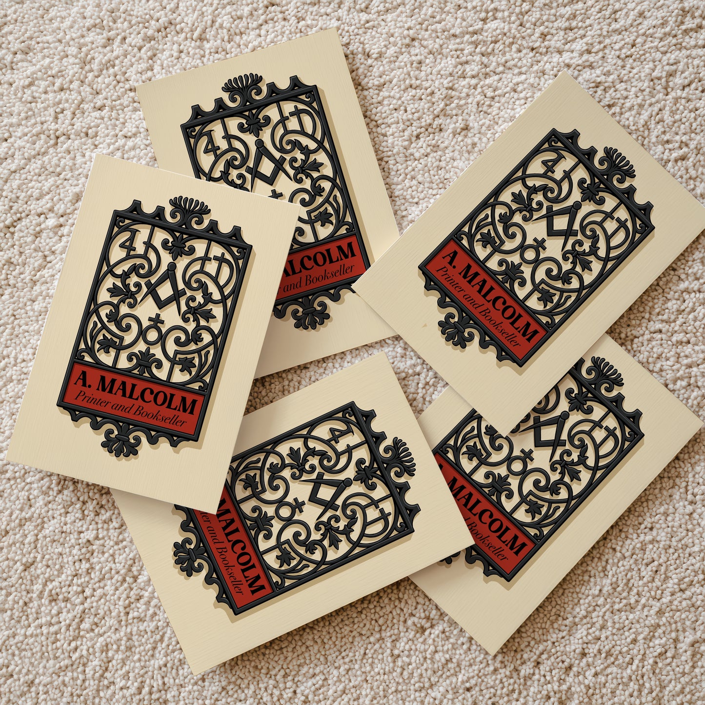 Outlander - A. Malcolm/Jamie’s Shop Print