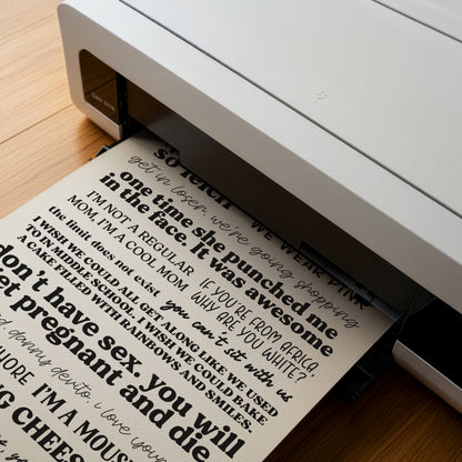 Mean Girls Quotes Print