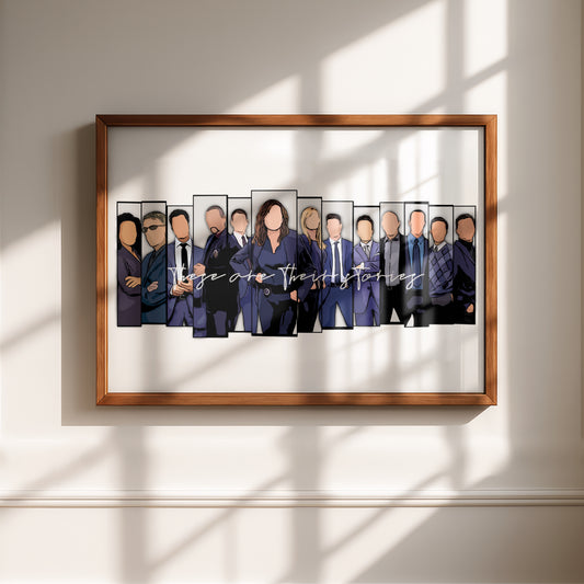 Law and Order: SVU - These are their Stories Print