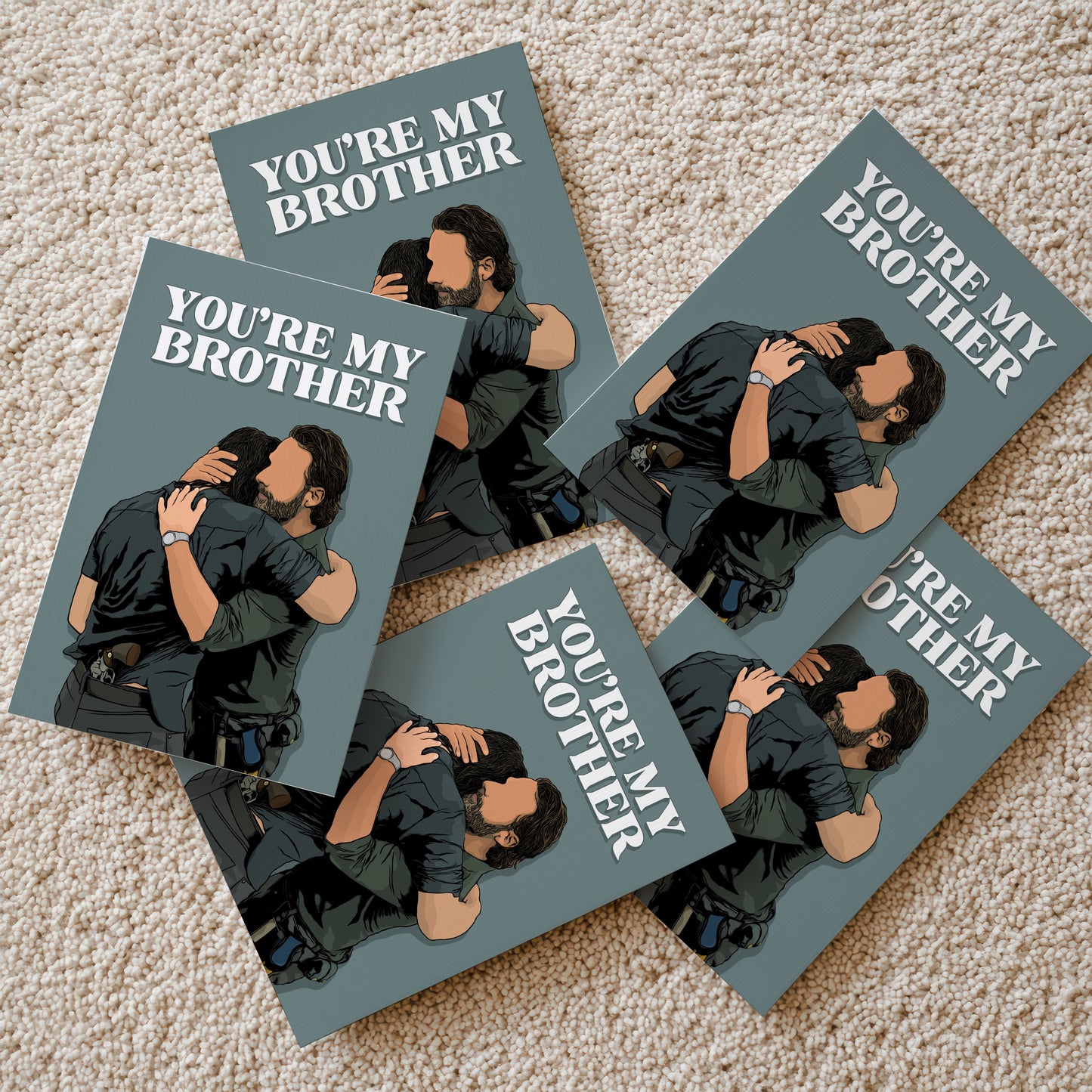 The Walking Dead - You’re My Brother Print