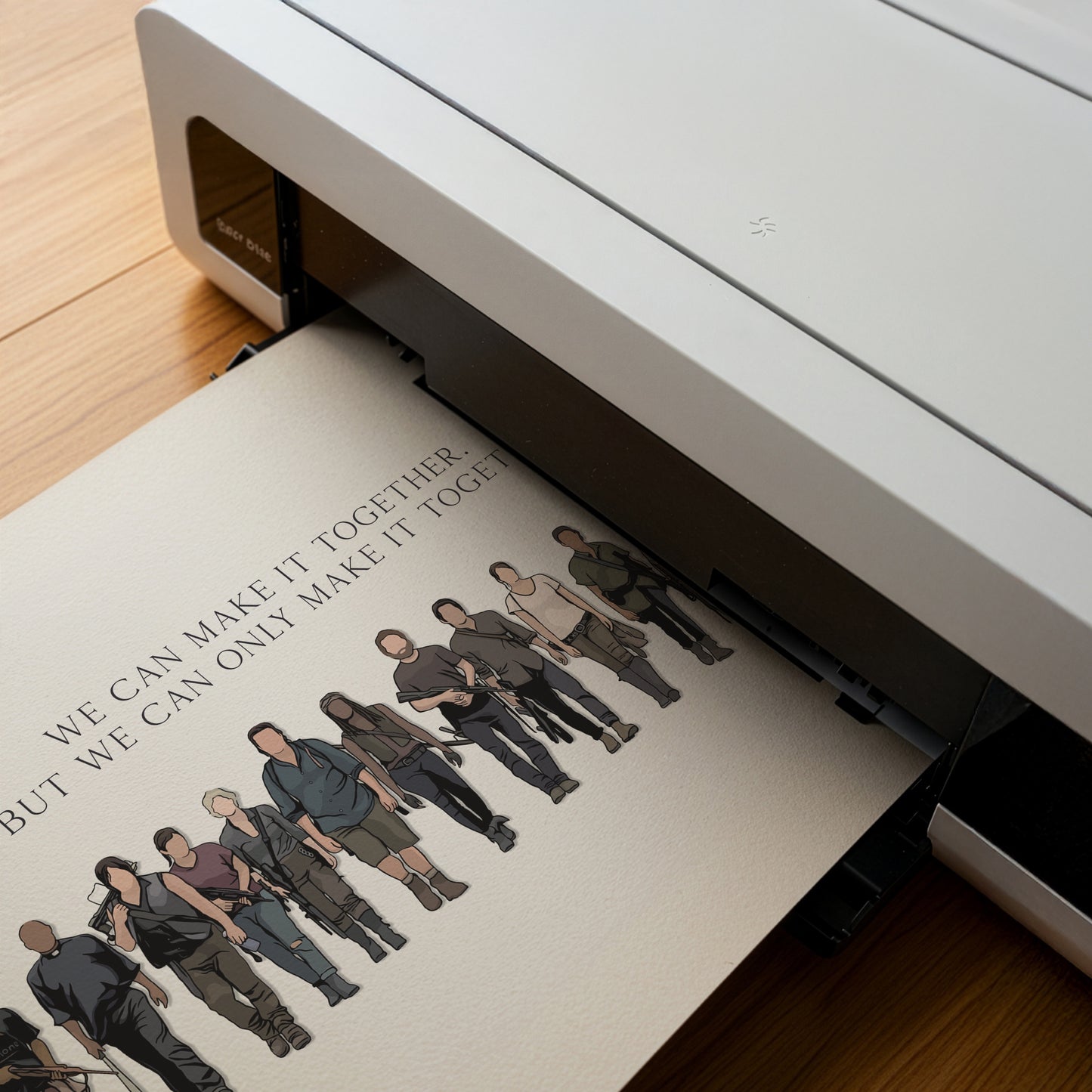 The Walking Dead - Make it Together Print
