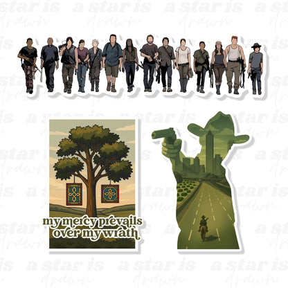 The Walking Dead Stickers