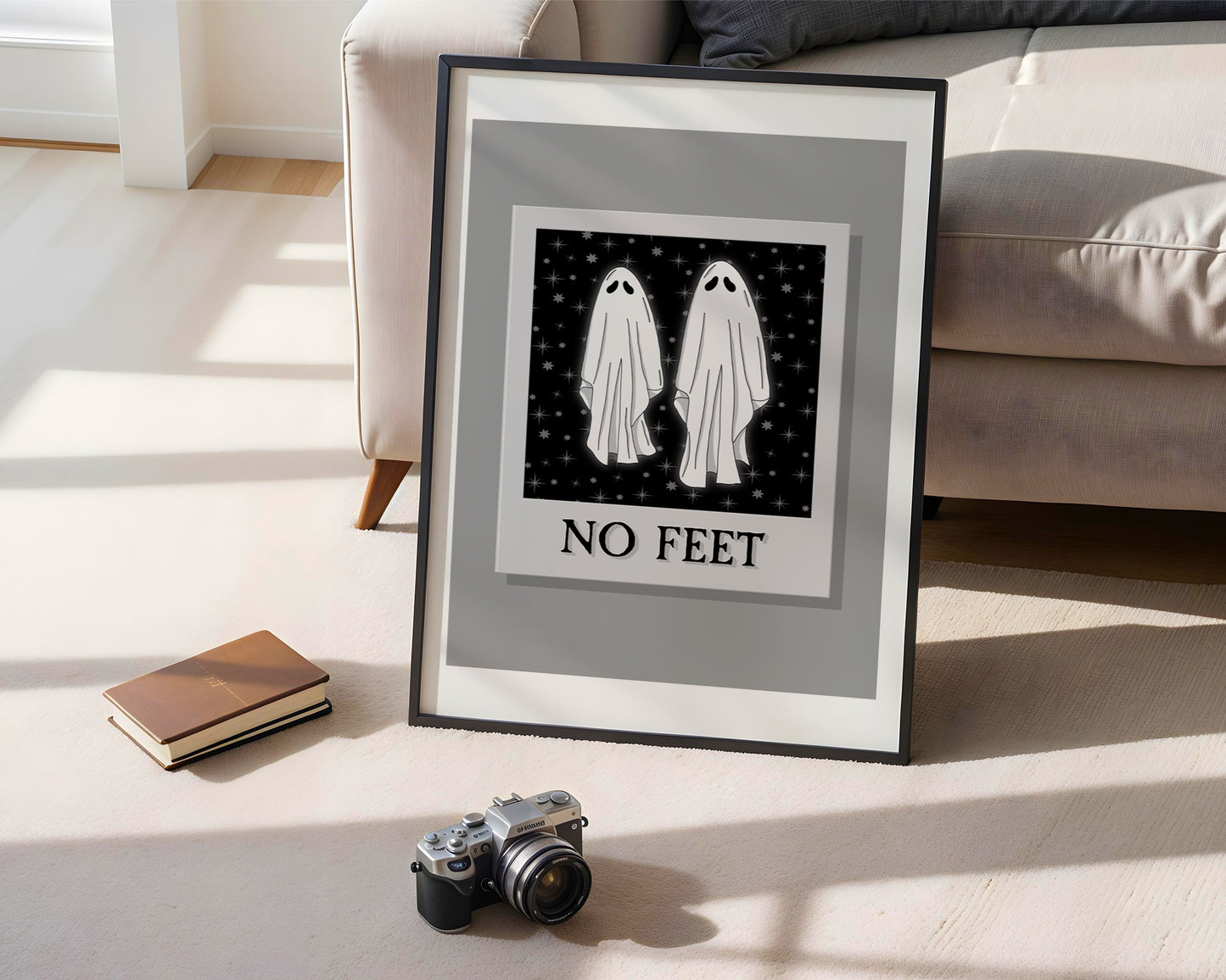 Beetlejuice - No Feet Polaroid Print