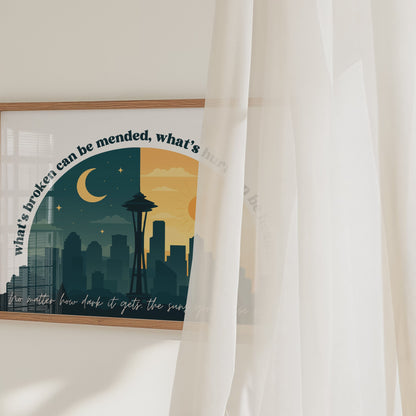 Greys Anatomy - The Sun’s Gonna Rise Again Print