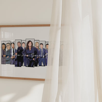 Law and Order: SVU - These are their Stories Print