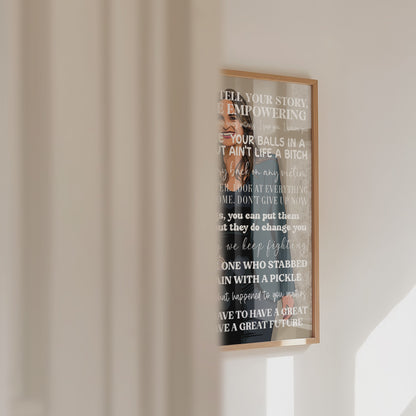 Olivia Benson Quotes Print