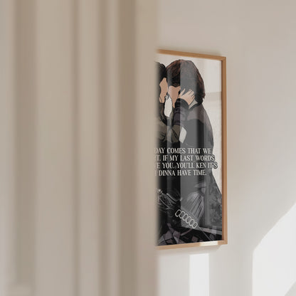 Outlander - When the Day Comes Print
