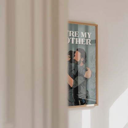 The Walking Dead - You’re My Brother Print